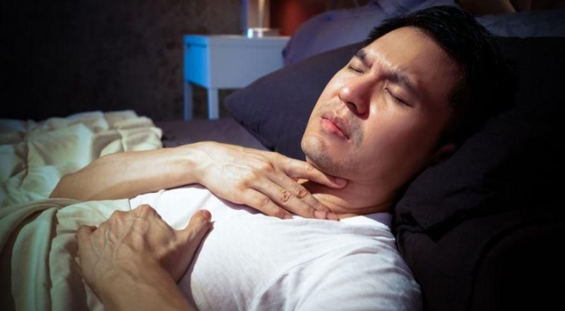 cara tidur orang asma